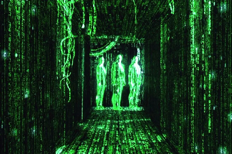 Это один из самых знаковых визуальных моментов всей трилогии — момент, когда NEO становится  избранным и видит матрицу такой, какая она есть на самом деле.