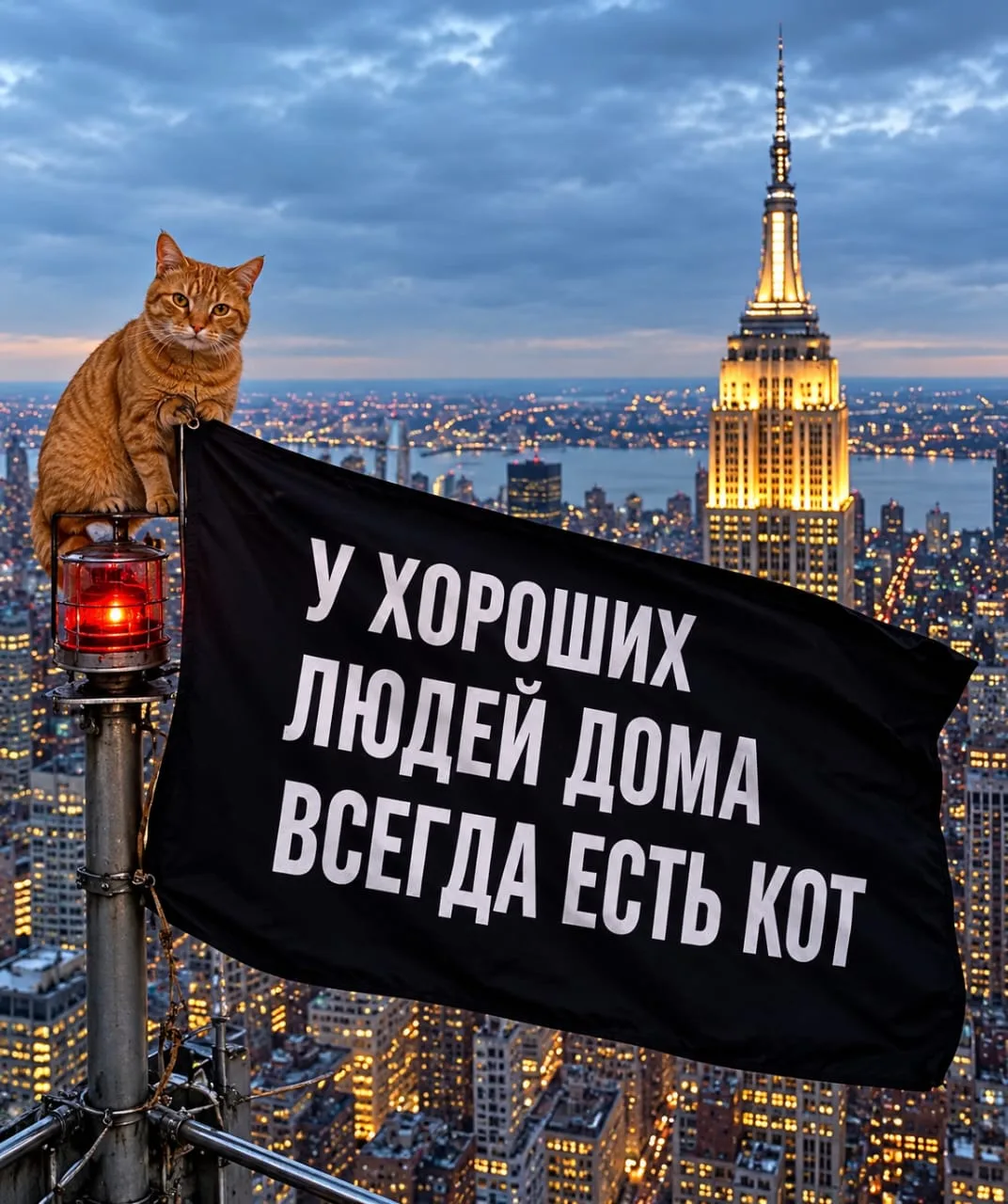 У хороших людей дома всегда есть 🐱