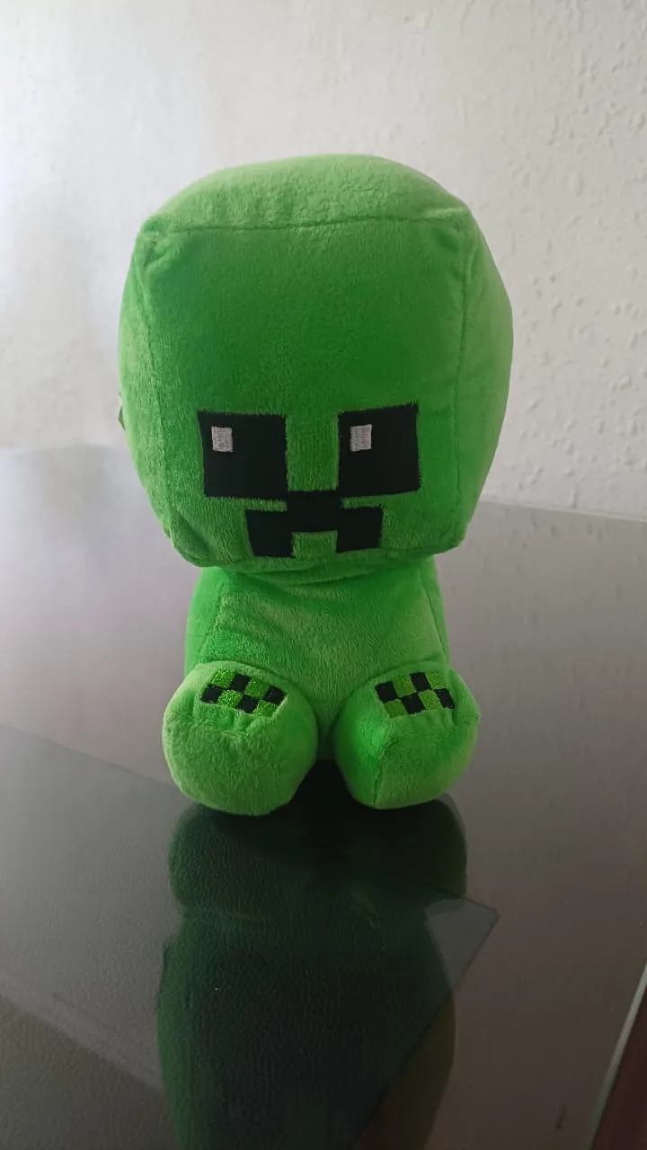 Сегодня получил свой приз! 🎁💚
Огромное спасибо дяде Самату за такой классный подарок! 🙏💚
Я угадал персонажа — это был Крипер из Minecraft! 😄
