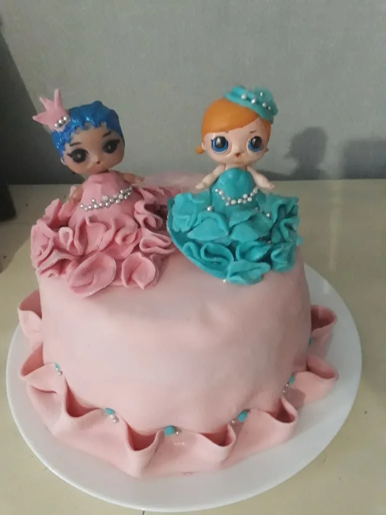 Мои первые торты. 🎂💖 Ради детей на что только не пойдёшь! 2017 год