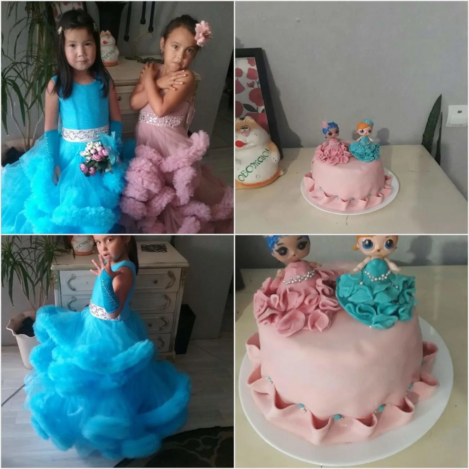 Мои первые торты. 🎂💖 Ради детей на что только не пойдёшь! 2017 год