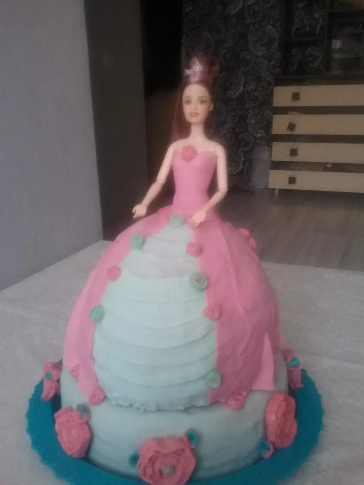 Мои первые торты. 🎂💖 Ради детей на что только не пойдёшь! 2017 год