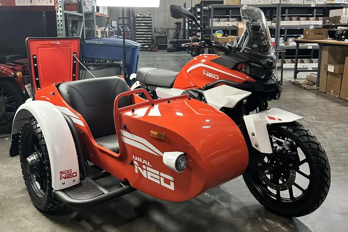Началось серийное производство мотоцикла Ural Neo 500