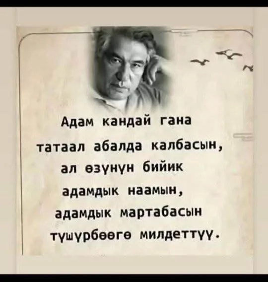 Асманда жылдыз көппү, жерде кыргыз көппү? Жылдыз кыргыздарбы, кыргыздар жылдыздарбы?